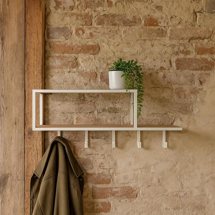 Riviera Maison - La Timone kapstok, Huis en Inrichting, Woonaccessoires | Kapstokken, Nieuw, Wandkapstok, Minder dan 100 cm, Metaal