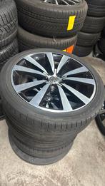 19 inch 5x112 vw velgen licht beschadigd met goeie banden, Gebruikt, Banden en Velgen, 235 mm, Personenwagen