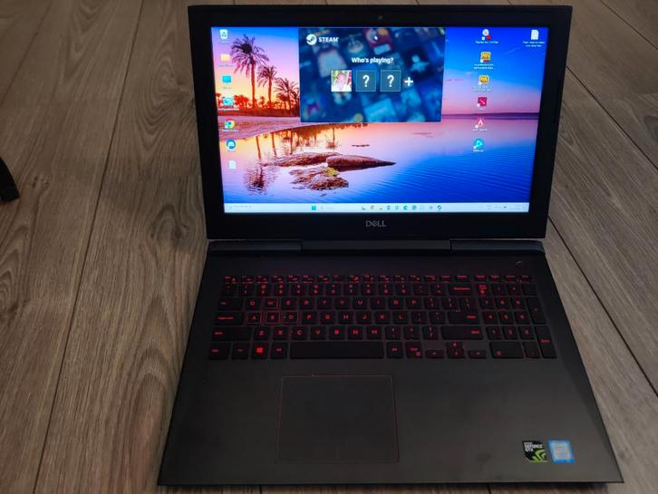 Dell Inspiron 15 7577 Gaming Laptop i7 1060, Computers en Software, Windows Laptops, Zo goed als nieuw, 15 inch, SSD, 2 tot 3 Ghz