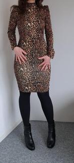 Nieuwe Nikkie by Kate Moss Luipaardprint Jurk – Maat 34/XS, Zwart, Nieuw, Ophalen of Verzenden, Maat 34 (XS) of kleiner