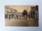 Ansichtkaart Wolvega Hoofdstraat 1924, Ophalen of Verzenden, 1920 tot 1940, Gelopen, Friesland
