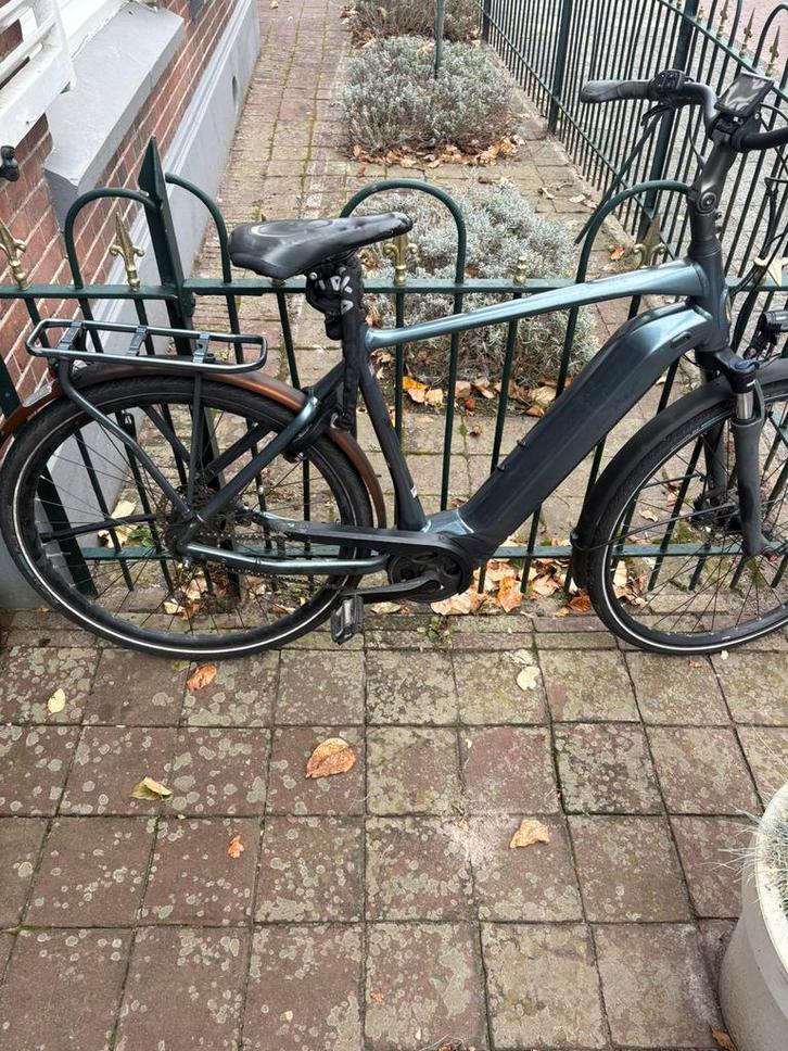 Giant heren e bike, Fietsen en Brommers, Elektrische fietsen, Gebruikt, Giant, 51 tot 55 cm, 50 km per accu of meer, Ophalen of Verzenden