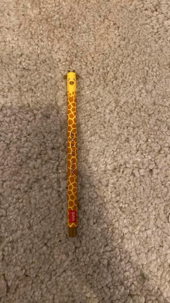 Uiteisbare giraffe legami pen, Verzamelen, Pennenverzamelingen, Nieuw, Balpen, Overige merken, Ophalen of Verzenden