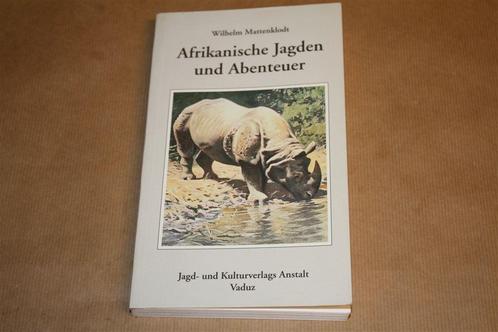 Jachtboek. Afrikaanse jachten en avonturen., Boeken, Dieren en Huisdieren, Gelezen, Ophalen of Verzenden
