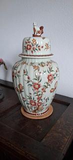 Oosterse Vaas met Deksel, Antiek en Kunst, Antiek | Vazen, Ophalen of Verzenden