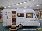 Caravelair Antares 390 2016 nieuwstaat 757 KG, Caravans en Kamperen, Caravans, Bedrijf, Treinzit, 4 tot 5 meter, Vast bed