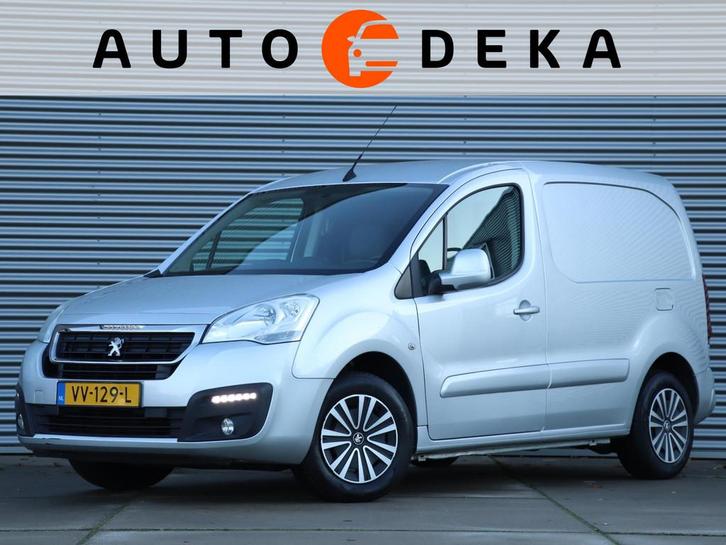 Peugeot Partner 120 1.6 BlueHDi 100 XR *Navigatie*Schuifdeur, Auto's, Bestelauto's, Bedrijf, Te koop, ABS, Centrale vergrendeling