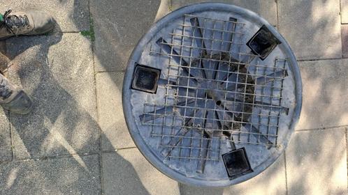 Fonteinbak met opzetrand, Tuin en Terras, Waterpartijen en Fonteinen, Gebruikt, Waterornament, Kunststof, Ophalen