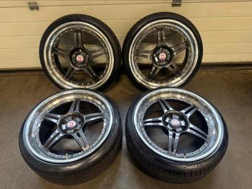 HRE 3 delige velgen nieuwe hankook 215-35-19 5x112 breedset beschikbaar voor biedingen