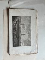 Stapel oude prenten, zeefdruk, etc knipsels, Ophalen of Verzenden, Gebruikt