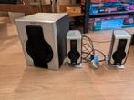 Philips 2.1 Speakerset met Subwoofer, Philips, Gebruikt, Subwoofer, Ophalen of Verzenden