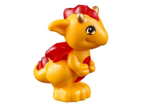 Lego nieuwe licht oranje baby draak / dragon (Spark), Kinderen en Baby's, Speelgoed | Duplo en Lego, Nieuw, Lego, Losse stenen