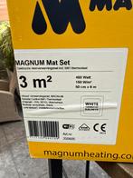 MAGNUM Vloerverwarming Mat Set 3m² Nieuw, Doe-het-zelf en Verbouw, Thermostaten, Ophalen of Verzenden, Slimme thermostaat, Nieuw