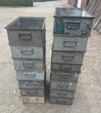 IJzeren bakken van Philips en DAF, opbergbak, stapelbaar, Ophalen of Verzenden, Gebruikt, Overige typen