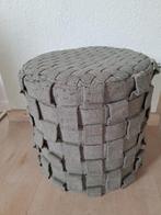 Poef, Ophalen, Minder dan 50 cm, Gebruikt, Rond