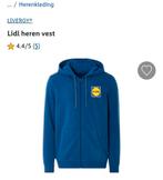 *Nieuw* Lidl heren vest S 44/46 (blauw), Ophalen of Verzenden, Nieuw, Maat 46 (S) of kleiner, Blauw