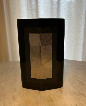 Rosenthal, vaas Helmut Drexler, porcelaine noir beschikbaar voor biedingen
