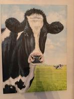 Koeien schilderij, Ophalen