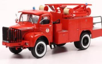 Berliet GLC 4X4 DROUVILLE Brandweerserie schaal 1:43 # 94 beschikbaar voor biedingen