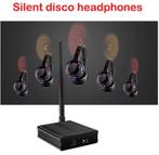 Silent Disco set Led Draadloze koptelefoons 7 x verhuur, Ophalen, Nieuw, Overige