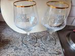 2 Tripel D Anvers met goud rand nieuw, Verzamelen, Biermerken, Ophalen of Verzenden, Nieuw, Glas of Glazen, Overige merken
