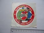 sticker oud Heineken bier carnaval Jan v Haasteren strip, Verzenden, Zo goed als nieuw