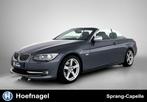 BMW 3-serie Cabrio 320i High Executive | Stoelverw. | Leder, Auto's, BMW, Automaat, Euro 5, Achterwielaandrijving, Zwart