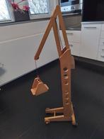 Houten Hijskraan - 1 Meter Hoog - Merk Krom, Kinderen en Baby's, Speelgoed | Houten speelgoed, Ophalen, Gebruikt, Duw- of Trekspeelgoed
