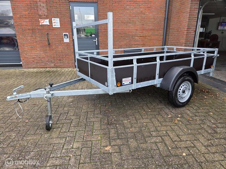 Nieuwe aanhanger 260x136 met Koprek / Disselslot/ Afdekzeil, Auto diversen, Aanhangers en Bagagewagens, Nieuw