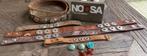 Noosa Amsterdam,armbanden,riem,chuncks GOED BOD =WEG, Bruin, Nieuw, Leer, Ophalen of Verzenden