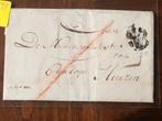 141 Ned 1800 3St brief zeldzaam, Postzegels en Munten, Ophalen of Verzenden, Envelop