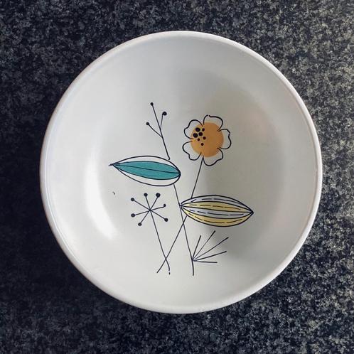 Schaaltje, Flora Gouda, Palma 660, vintage, Antiek en Kunst, Antiek | Schalen, Ophalen