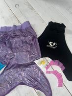 🍀 Prachtige zeemeermin set in maat XS zeemeerminnenstaart, Verzenden, Zo goed als nieuw, Bikini