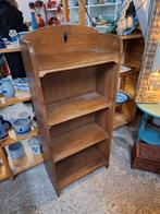 Boekenkast boeken kast massief eiken Amsterdamse school deco, Ophalen, Met plank(en), Gebruikt, 100 tot 150 cm