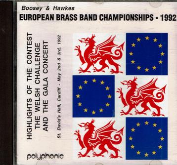 Hafabra- European  Brass Band Champignonship 1992 beschikbaar voor biedingen