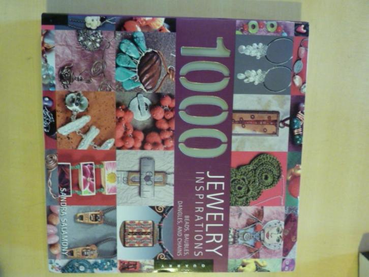 Sandra Salamony - 1000 Jewelry inspirations, Boeken, Hobby en Vrije tijd, Zo goed als nieuw, Tekenen en Schilderen, Verzenden