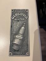 Gergovia Bougie Deurpostje, Ophalen of Verzenden, Gebruikt, Reclamebord