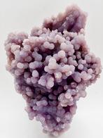 Paarse druifagaat (chalcedoon) – Sulawesi, Indonesië, Ophalen of Verzenden, Mineraal