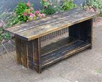 Steigerhouten Tuinbank / Plantenbank, Tuin en Terras, Tuinbanken, Ophalen, Zo goed als nieuw, Hout