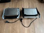 2x tosti ijzer/ contactgrill, Witgoed en Apparatuur, Ophalen of Verzenden, Gebruikt