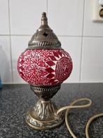 Sfeervolle Turkse Lamp, Ophalen of Verzenden, Zo goed als nieuw, Glas, Minder dan 100 cm