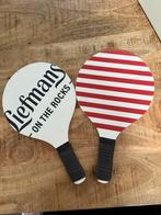2 houten rackets, Sport en Fitness, Tafeltennis, Ophalen of Verzenden, Nieuw, Net, Batje(s) of Balletje(s)