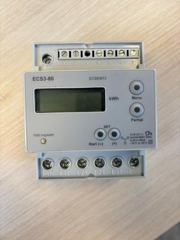 ECS3-80 ECSEM72 kWh Meter – 3-fase beschikbaar voor biedingen