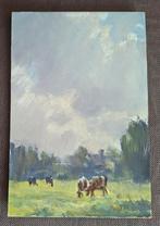 Hollandse Weide - Leon Holmes - olieverf schilderij, Ophalen of Verzenden