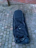 Te koop zwarte reistas voor golfbag, Ophalen, Gebruikt, Tas