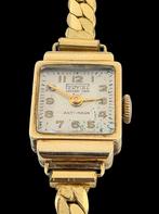 Pontiac 14 karaats gouden Dames Horloge, Verzenden, Goud