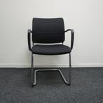 Köhl Consito Vergaderstoelen | Zwart | Stof | Sledestoelen, Gebruikt, Zwart, Ophalen of Verzenden, Metaal