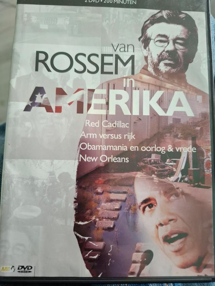 Rossem in Amerika - DVD Documentaire, Cd's en Dvd's, Dvd's | Documentaire en Educatief, Zo goed als nieuw, Politiek of Geschiedenis