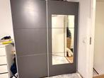Grijze kledingkast - snel ophalen!, Huis en Inrichting, Kasten | Kledingkasten, Kunststof, Gebruikt, Ophalen of Verzenden, 150 tot 200 cm