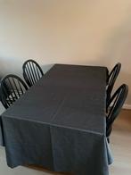 Grijze Tafelkleed 140x250 cm, Ophalen of Verzenden, Zo goed als nieuw, Rechthoek, Binnen